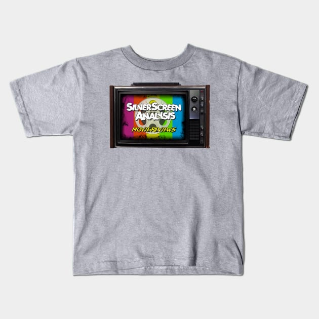 SilverScreen Analysis 80's Logo Kids T-Shirt by SilverScreenAnalysis